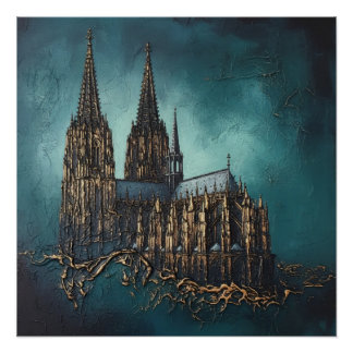 Golden Echo of the Cathedral Poster