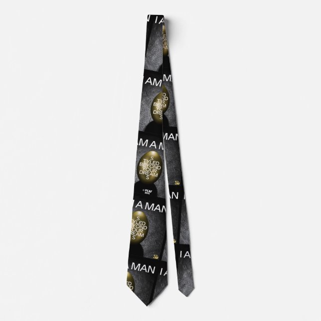 Golden Egg© BILLIONAIRE by PEAF DOVE© Neck Tie (Front)