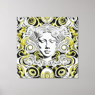 Golden Elegance:  Ayana  Canvas Print