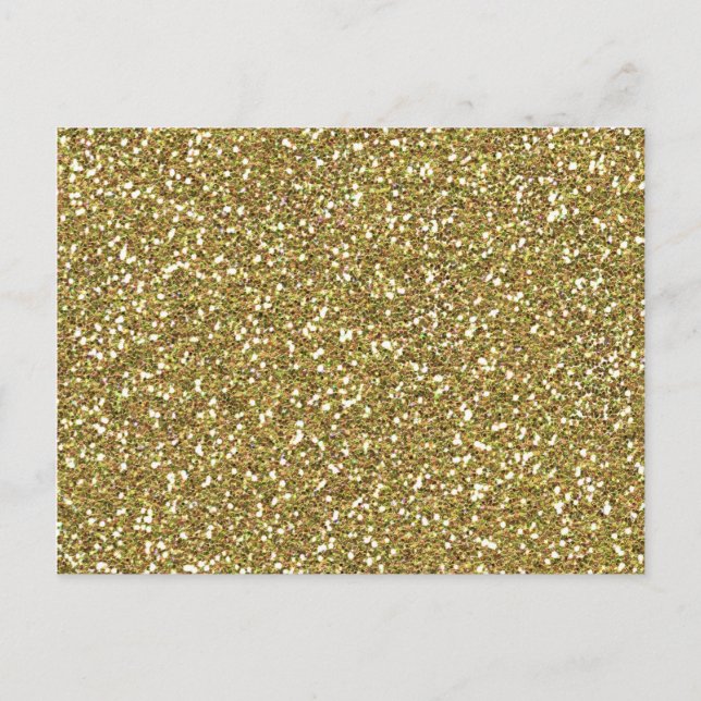 Golden Elegance Decor Postcard (Front)