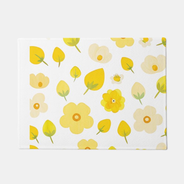 Golden Elegance Door Mat (Front)