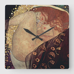 Golden Elegance: Klimt-Inspired Clock