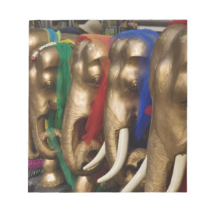 Golden Elephants Notepad