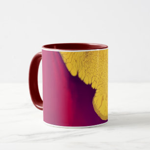 Golden Ember Abstract Mug