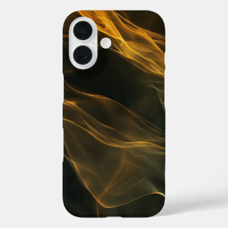 Golden Ember Veil  iPhone 16 Case