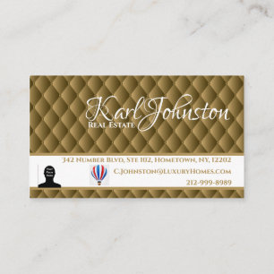 Golden Embossed Luxury Pattern  Business Card