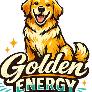 Golden Energy Only Golden Retriever Apron