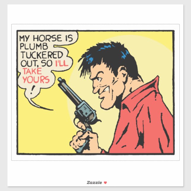 Golden Era Cowboy Cool • Outlaw Western Pop Art (Sheet)