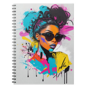 Golden Era Retro Elegance Notebook