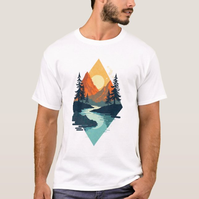 Golden Escape T-Shirt (Front)