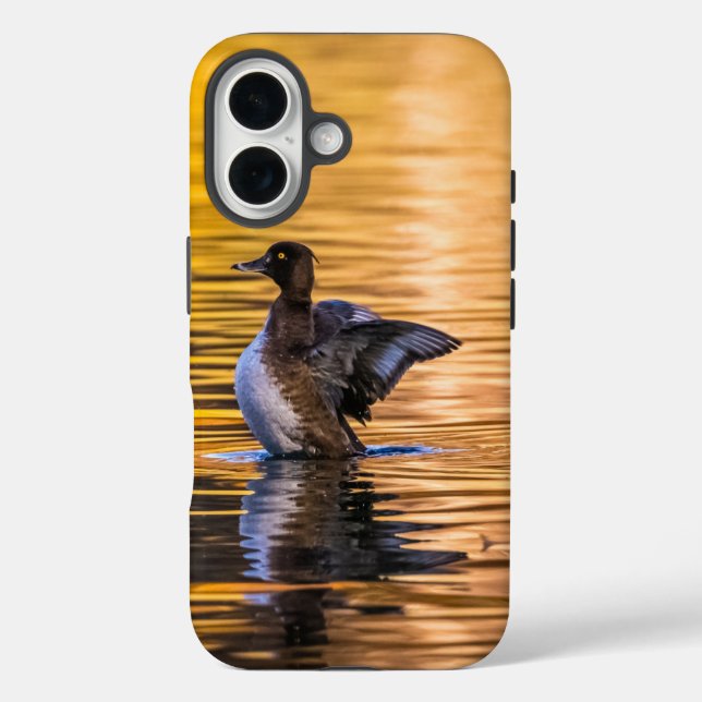 Golden eye on a golden lake Case-Mate iPhone case (Back)