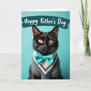 Golden Eyed Fathers Day Card