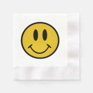 Golden face napkin