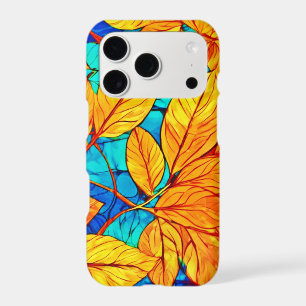 Golden Fall Foliage: Bright Leaves Painting