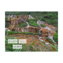 Golden Falls in Taiwan