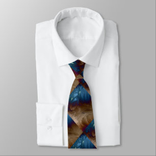 Golden Feathers Tie