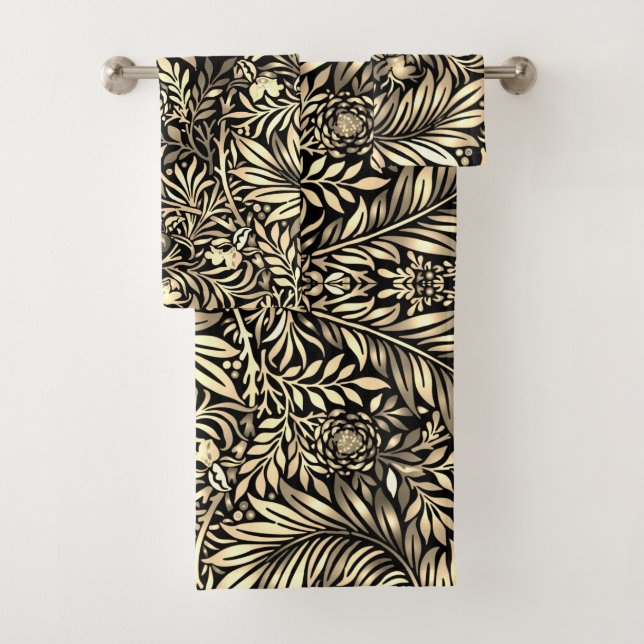 Golden Fern  Bath Towel Set (Insitu)