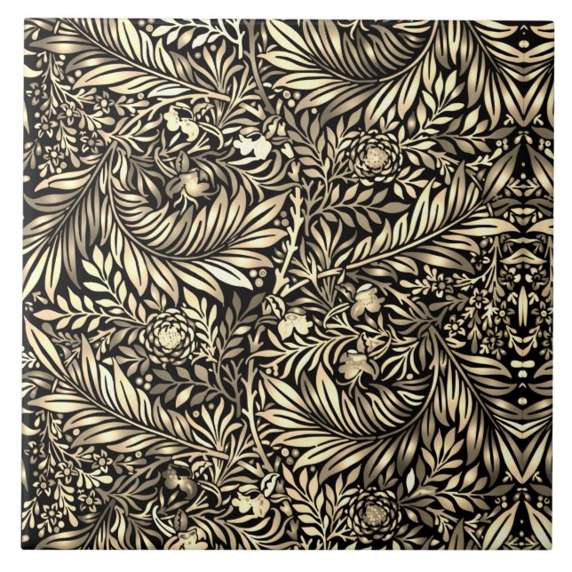 Golden Fern  Tile (Front)