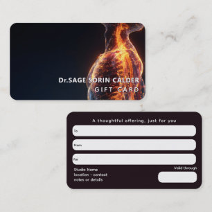 Golden Field Holistic Bodywork Business Card