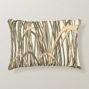 Golden Filament Accent Pillow