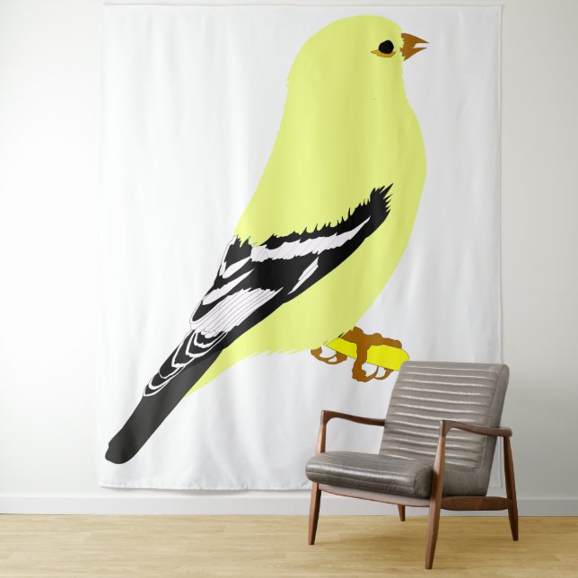 Golden Finch Tapestry (In Situ)