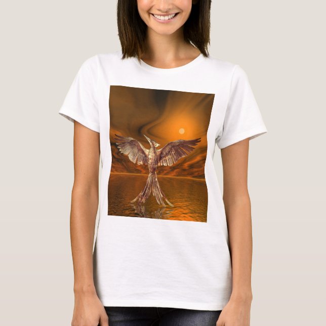 Golden Fire bird T-Shirt (Front)