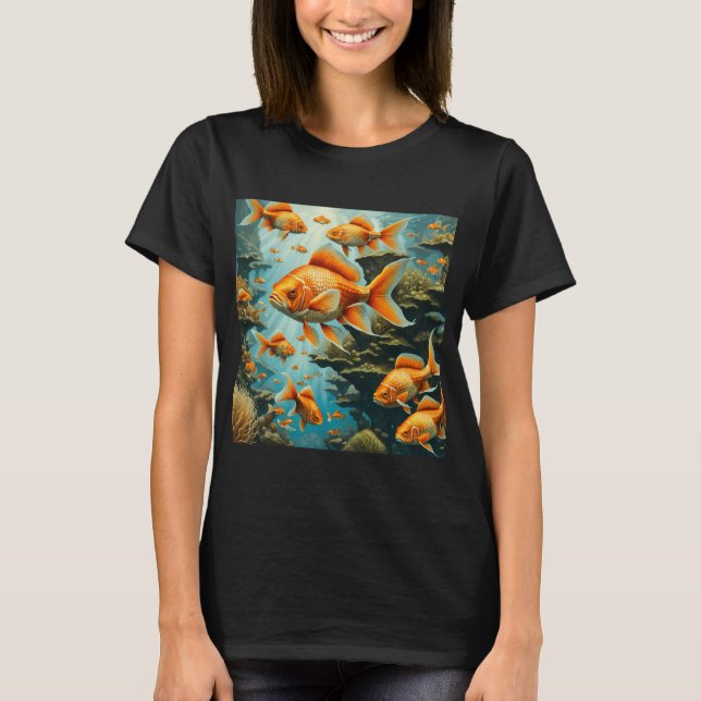 Golden fish T-Shirt (Front)