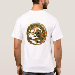 Golden Flame Dragon Emblem T-Shirt
