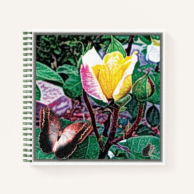 Golden Flame  Notebook (Front)