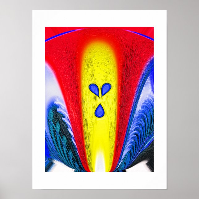 Golden flame poster (Front)