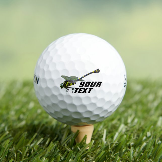 Golden Flangetail Golf Balls (Insitu Tee)