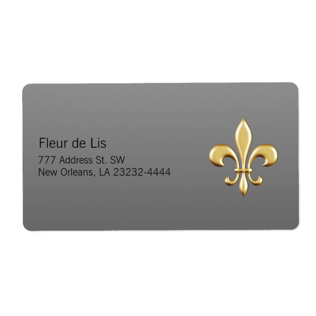Golden Fleur De Lis (Front)