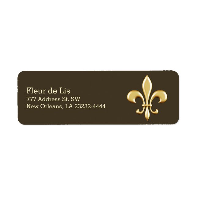 Golden Fleur De Lis (Devant)