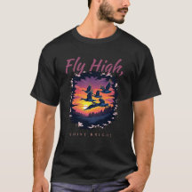 Golden Flight: Duck Flying at Sunset Outfit Collec