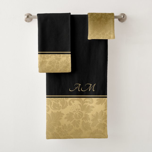 Golden Floral Damask (En situation)
