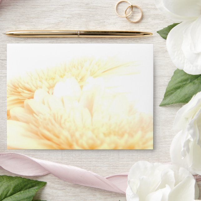 Golden Floral Envelope (Wedding)