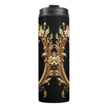 Golden Floral Ornate