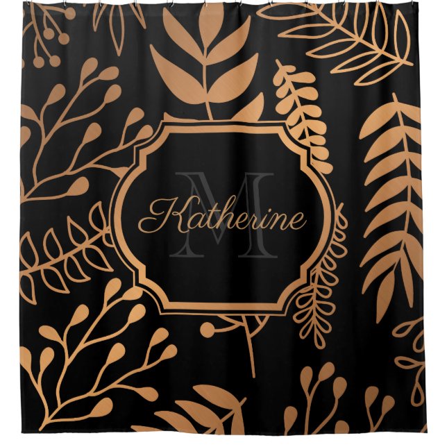 Golden Floral Pattern (Front)