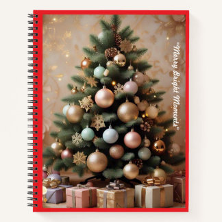 "Golden Floral Patterns" Notebook