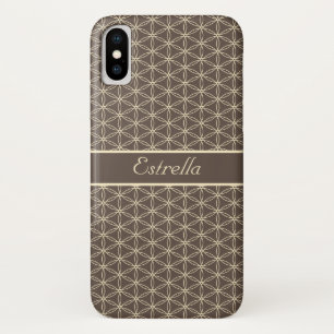 Golden Flower of Life Pattern Case-Mate iPhone Case