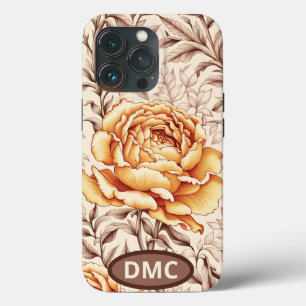 Golden Flowers iPhone 13 Pro Case