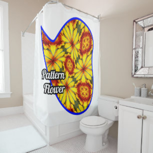 Golden Flowers Pattern