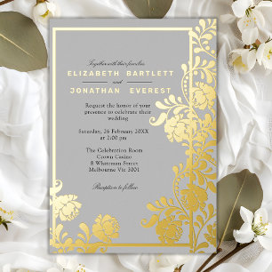 Golden Foliage and Elegant Frame