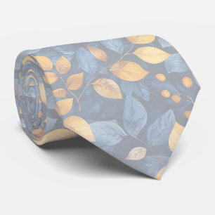 Golden Foliage Dreams Autumn Nature Beauty Tie