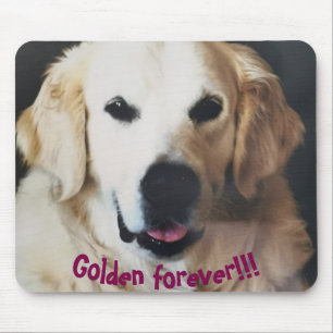 "Golden forever" Mouse Pad