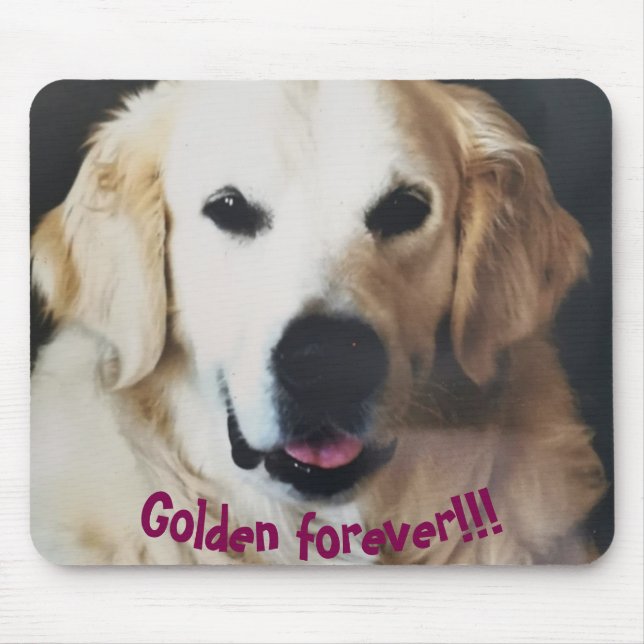 "Golden forever" Mouse Pad (Front)