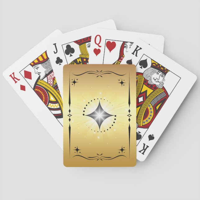 Golden Fortune  Playing Cards (Back)