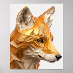 Golden Fox Poster