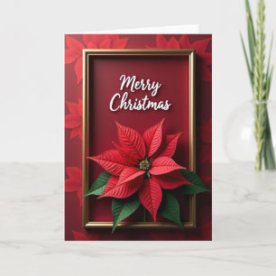 Golden Frame Holiday Card