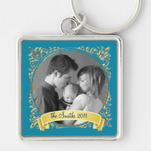 Golden Frame Keychain
